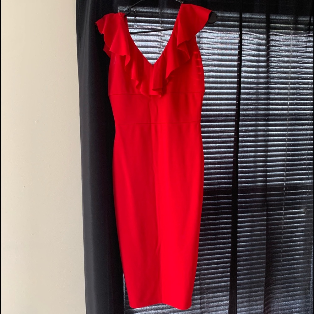 Red Midi Dress
